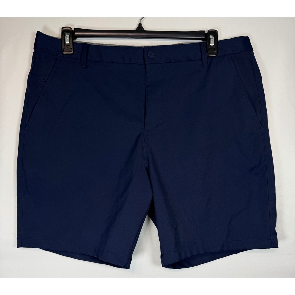 Puma Golf Mens Navy Blue Performance Stretch Shorts Size 38 537788-05